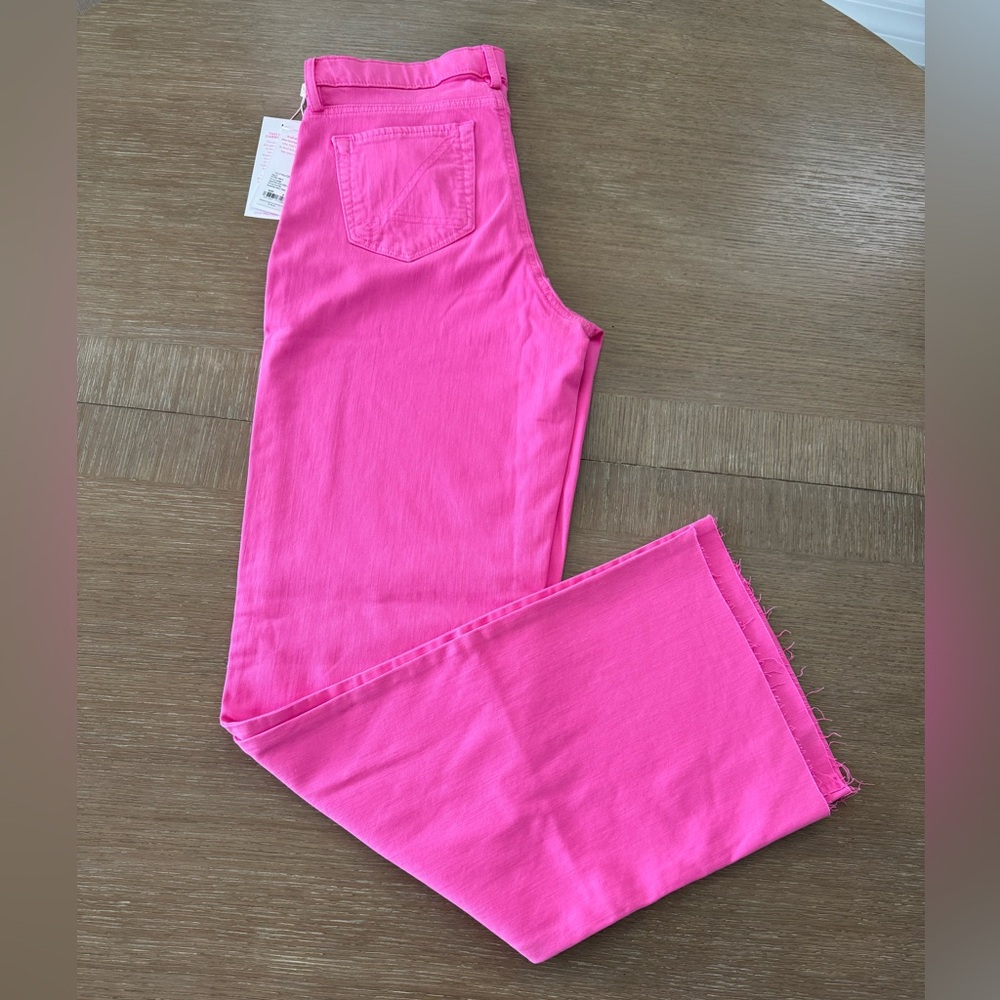 NWT Lilly Pulitzer Aniston High Rise Jean Passion Fruit Pink Sz 6